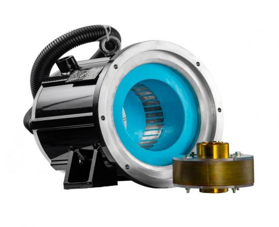 Liquid cooled water / oil cooling Permanent magnent Synchronous AC  motor